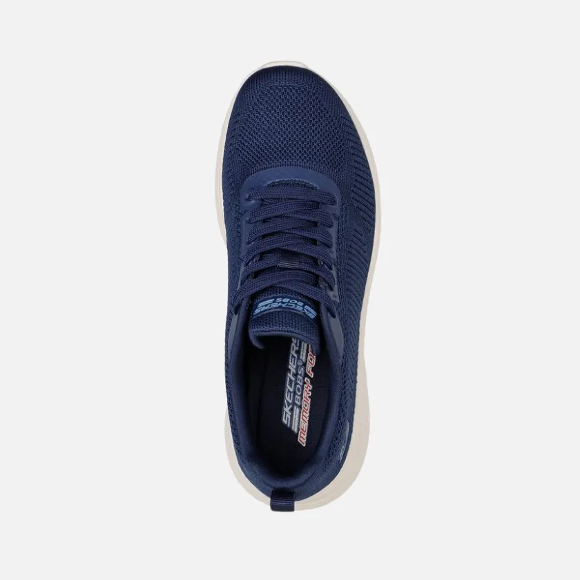 Skechers Bobs Sports Squad Chaos-Face Off Women's Running Shoes -Navy