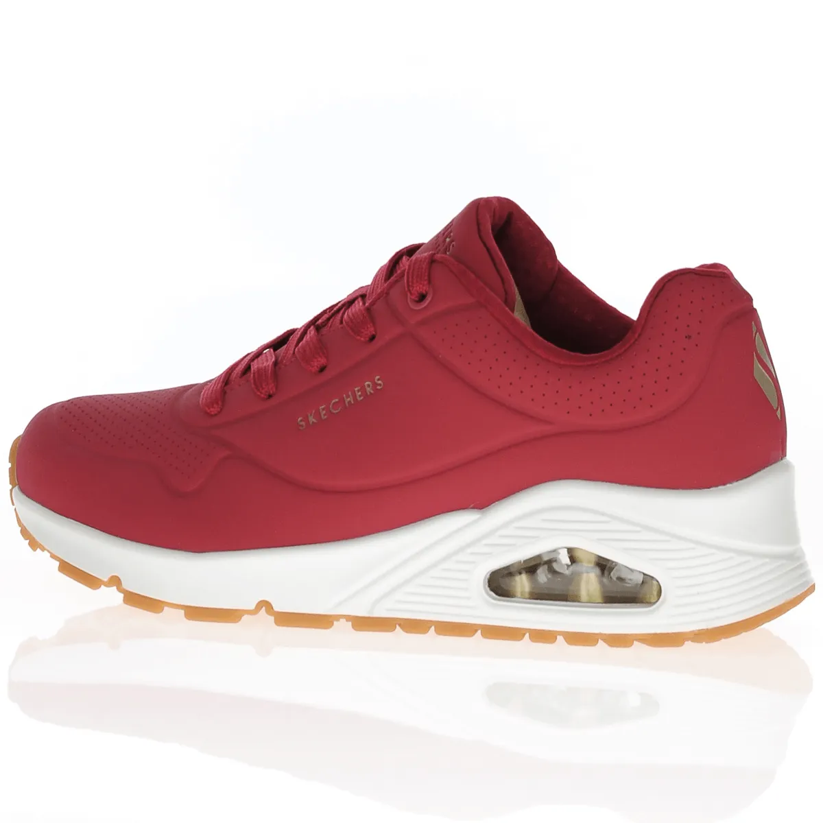 Skechers Uno Stand On Air Dark Red