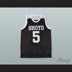 Slam Dunk Shoyo 5 Toru Hanagata Basketball Jersey Manga