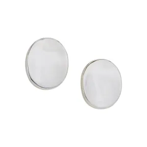 Small Polished Oval Clip