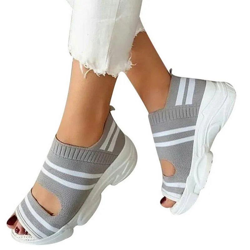 SOFTSOL™ Stylish and Comfortable Platform Fish Mouth Shoes