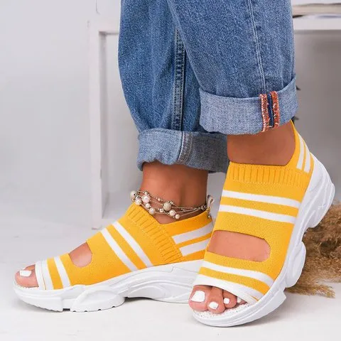 SOFTSOL™ Stylish and Comfortable Platform Fish Mouth Shoes