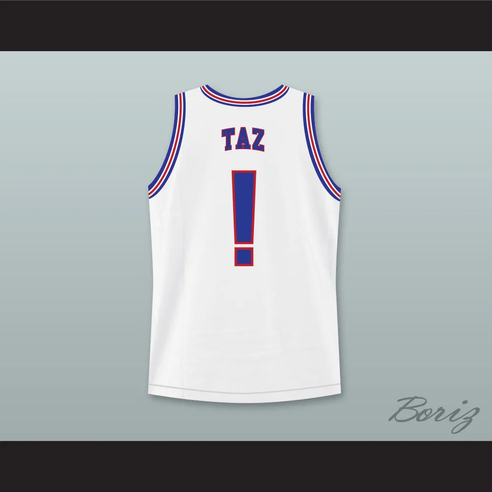 Space Jam Tune Squad Taz! Basketball Jersey with Taz Patch