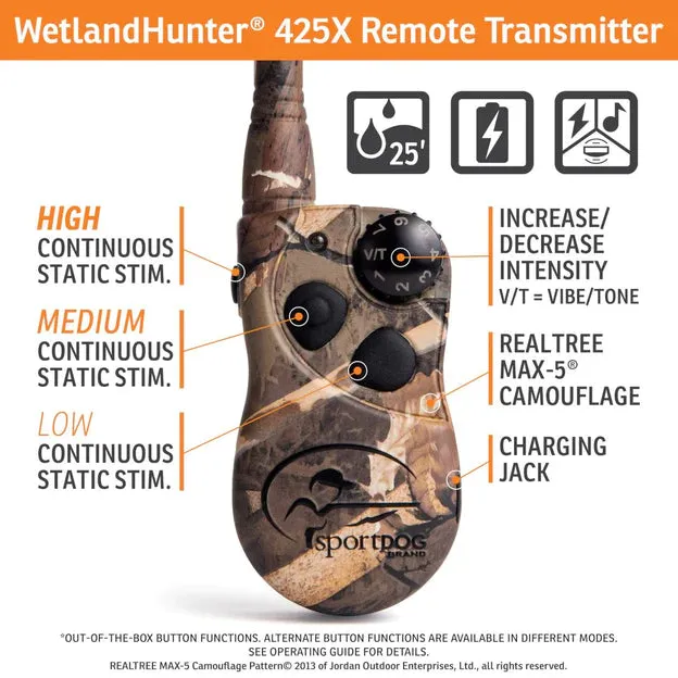 SportDog Wetland Hunter 425X-Camo