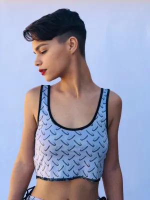 SPORTS BRA BRALET GRAFFITI/ BUNS OF STEEL