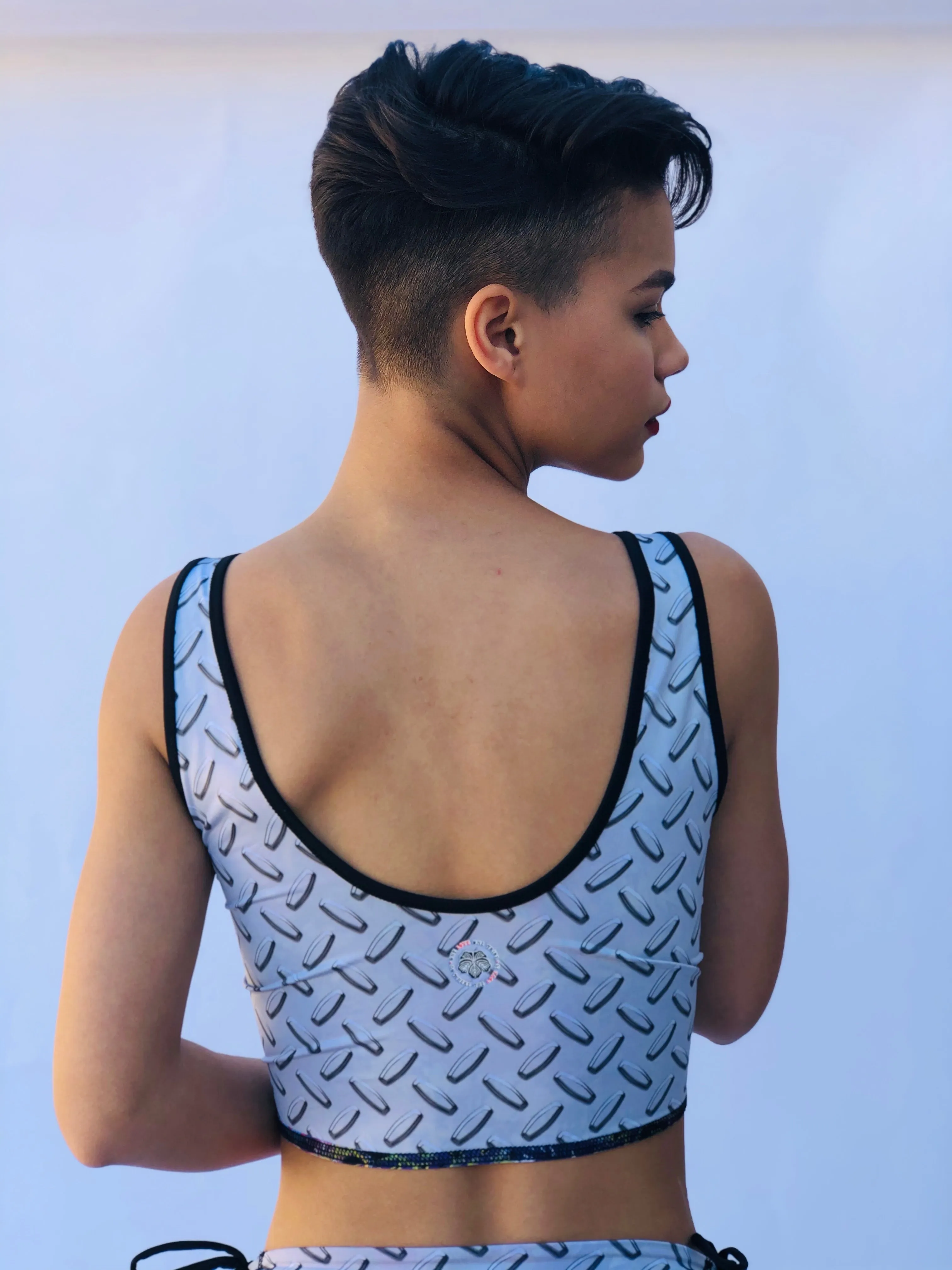 SPORTS BRA BRALET GRAFFITI/ BUNS OF STEEL