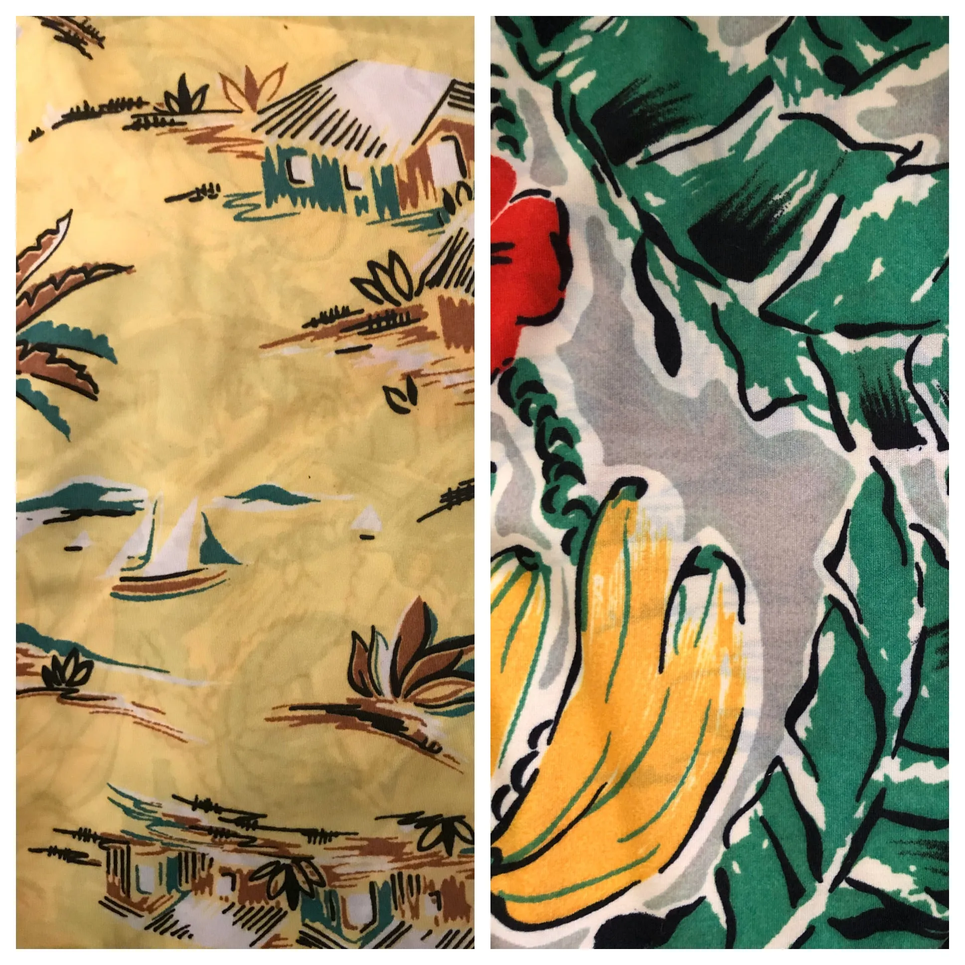 SPORTS BRA BRALET TAHITIAN LOVE/GONE BANANAS