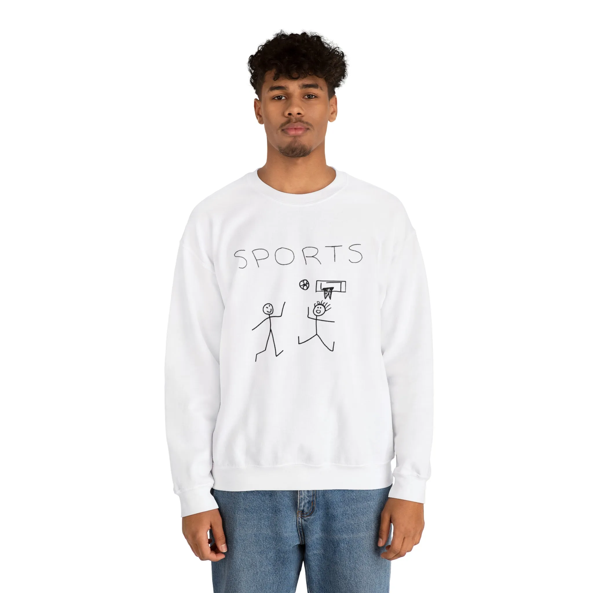 Sports Heavy Blend Crewneck Sweatshirt