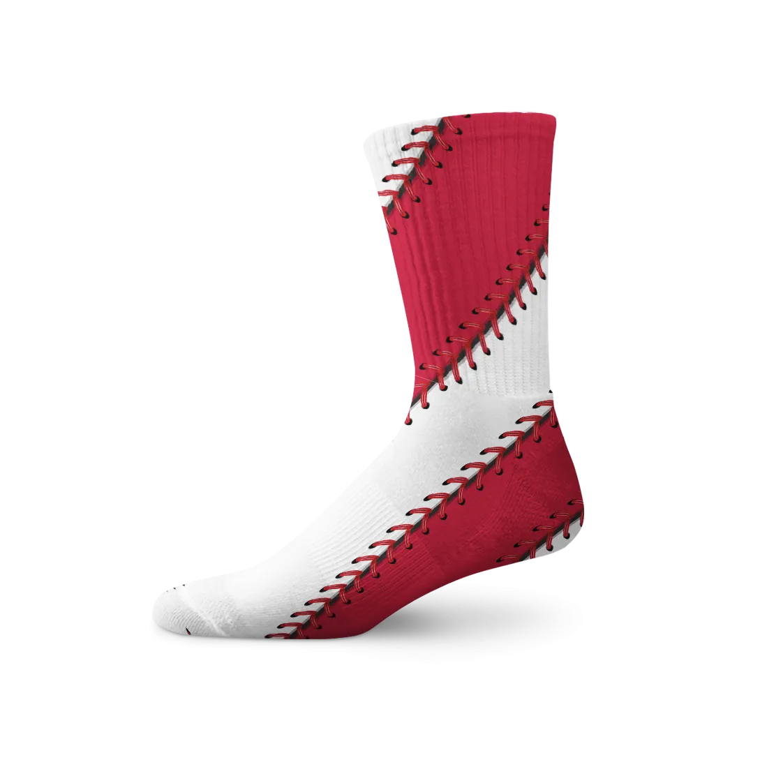 St. Louis Ball Stitch Crew Socks