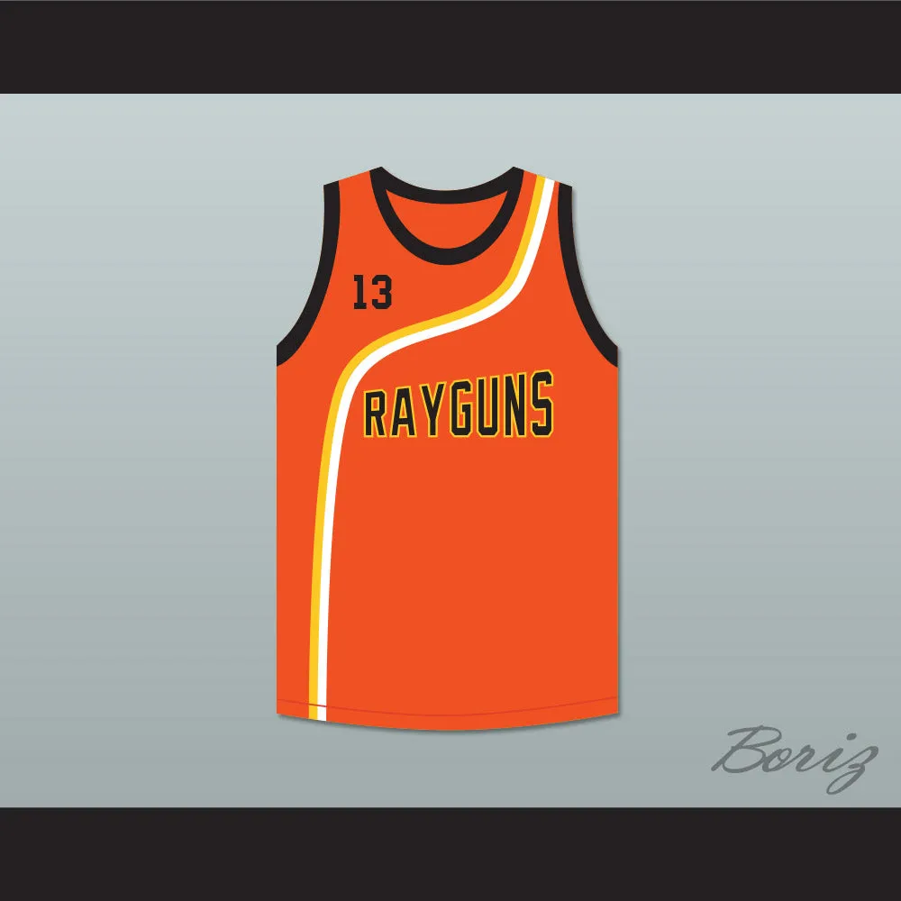 Steve Nash 13 Roswell Rayguns Orange Basketball Jersey