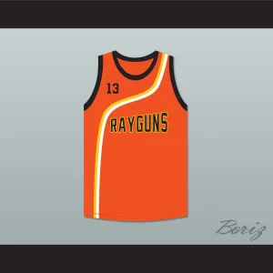 Steve Nash 13 Roswell Rayguns Orange Basketball Jersey