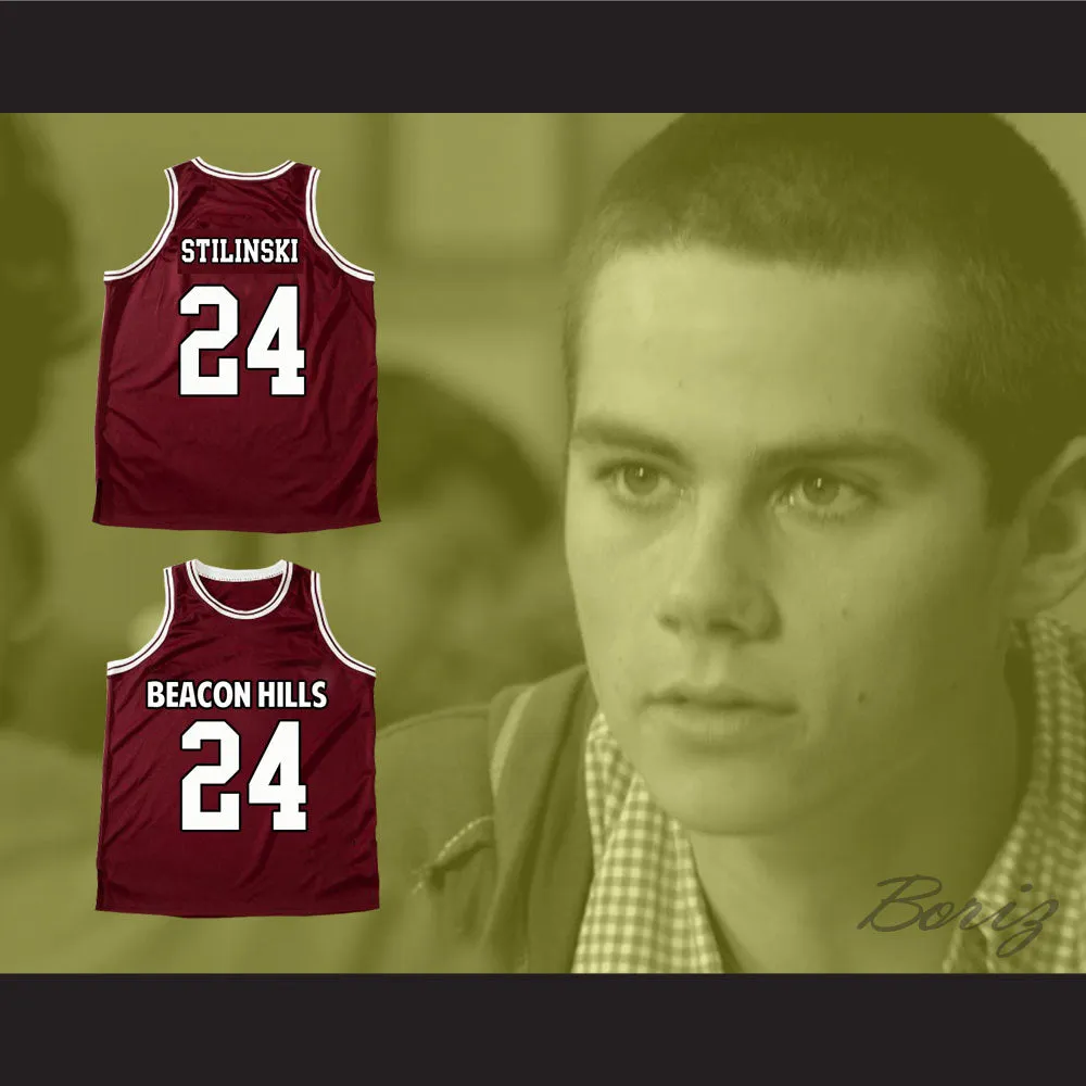 Stiles Stilinski 24 Beacon Hills Basketball Jersey Teen Wolf