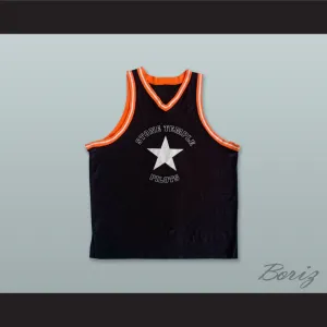 Stone Temple Pilots 4 Black Basketball Jersey