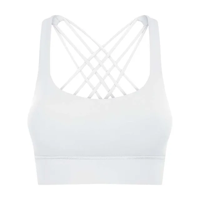 Strappy Back Sports Bra