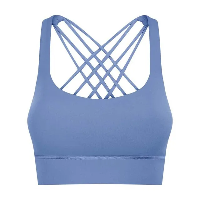 Strappy Back Sports Bra