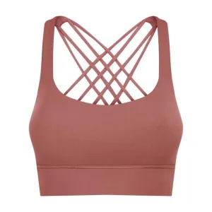 Strappy Back Sports Bra