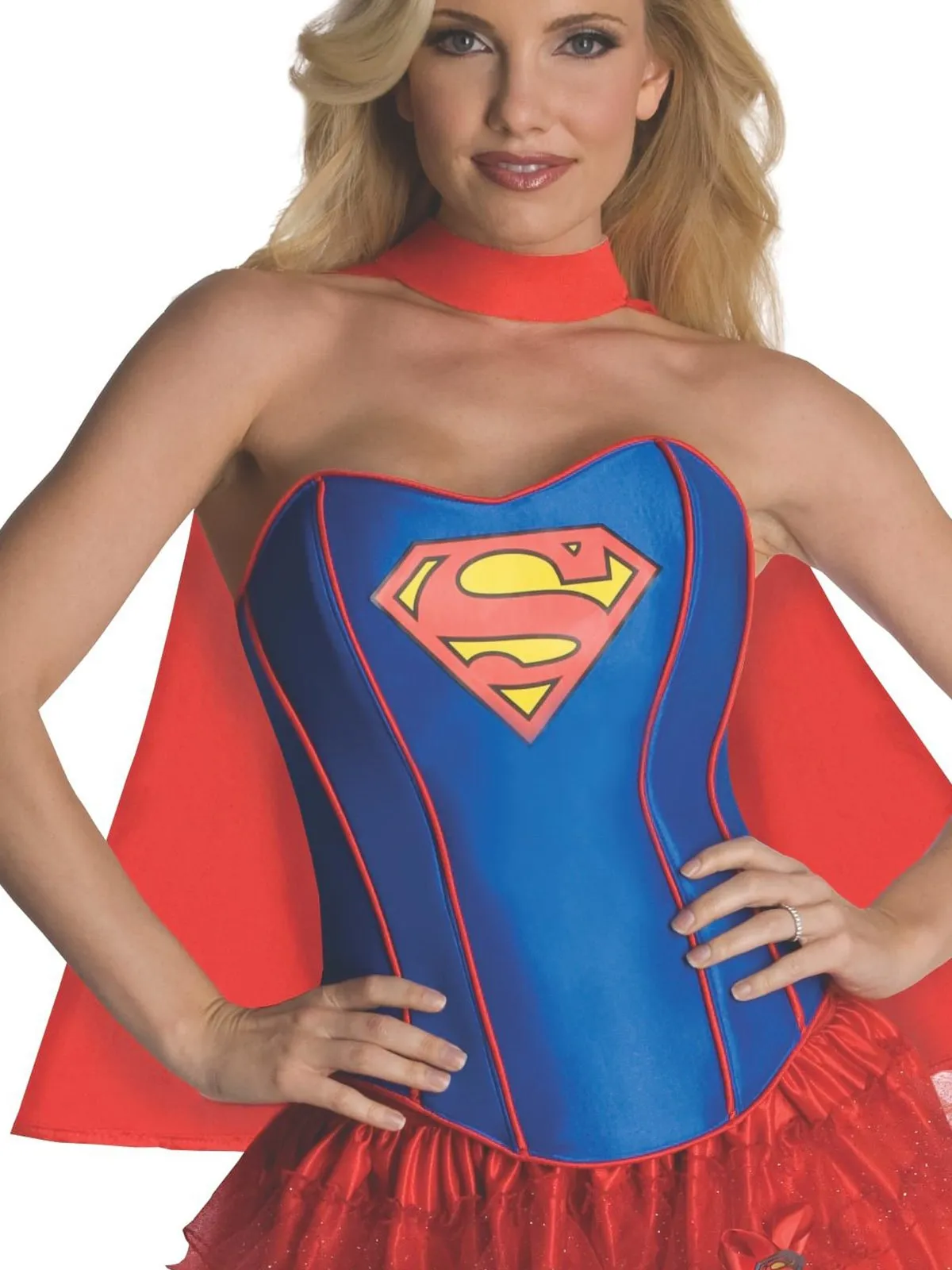 Supergirl Corset and Skirt Secret Wishes Costume for Women