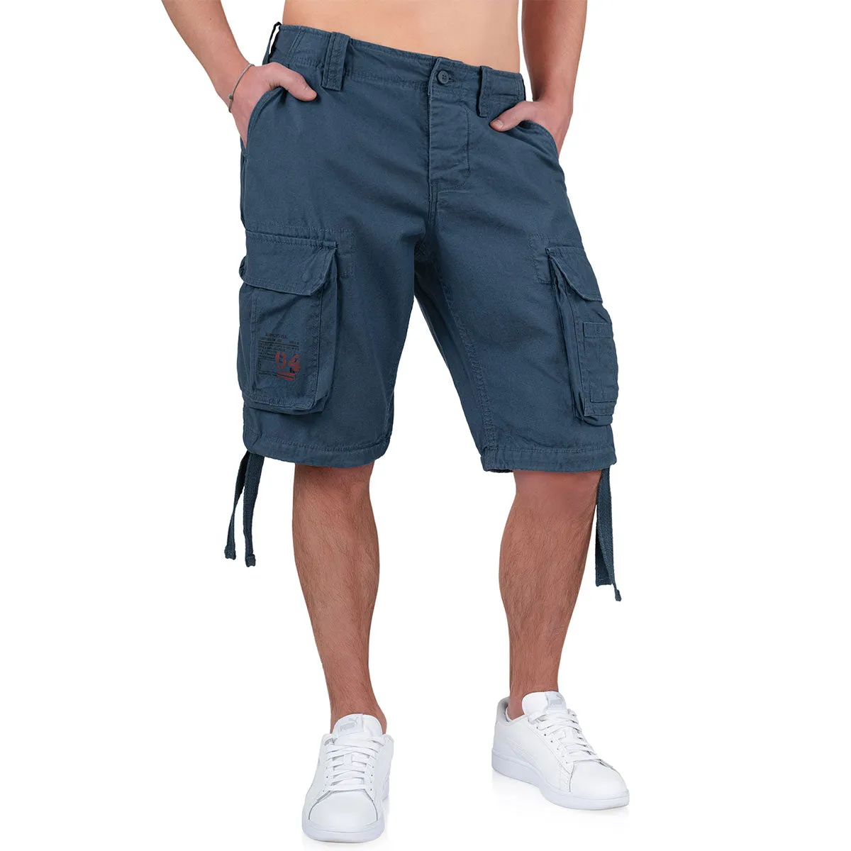 Surplus Airborne Vintage Shorts Navy