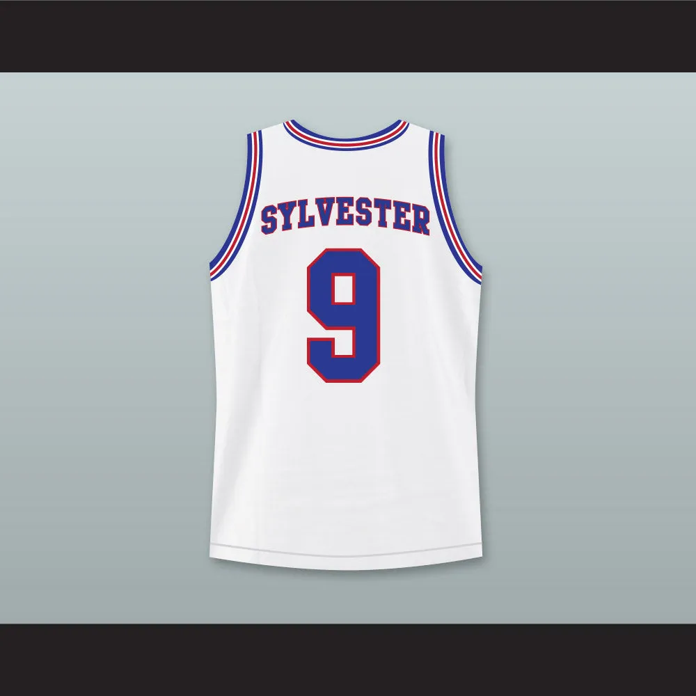 Sylvester Pussycat 9 Tune Squad Basketball Jersey Space Jam