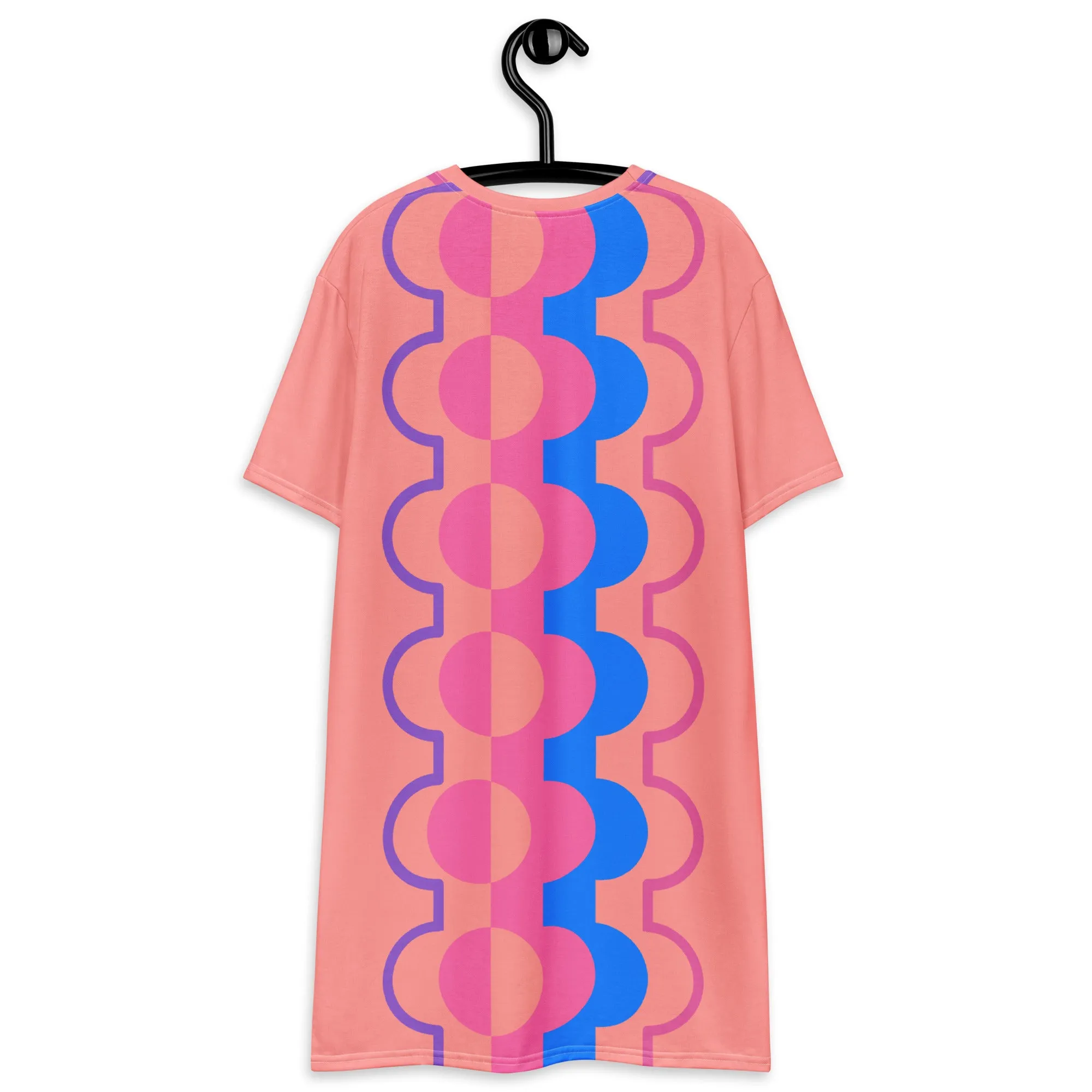 T-shirt Dress, Mid Century Pastel