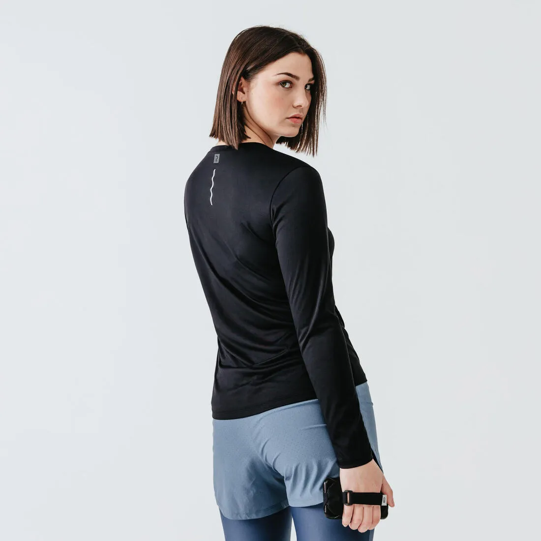 T-shirt manches longues running femme - sun protect