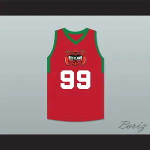 Tacko Fall 99 Maine Red Basketball Jersey 2