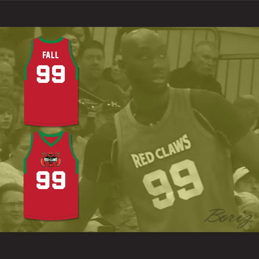 Tacko Fall 99 Maine Red Basketball Jersey 2