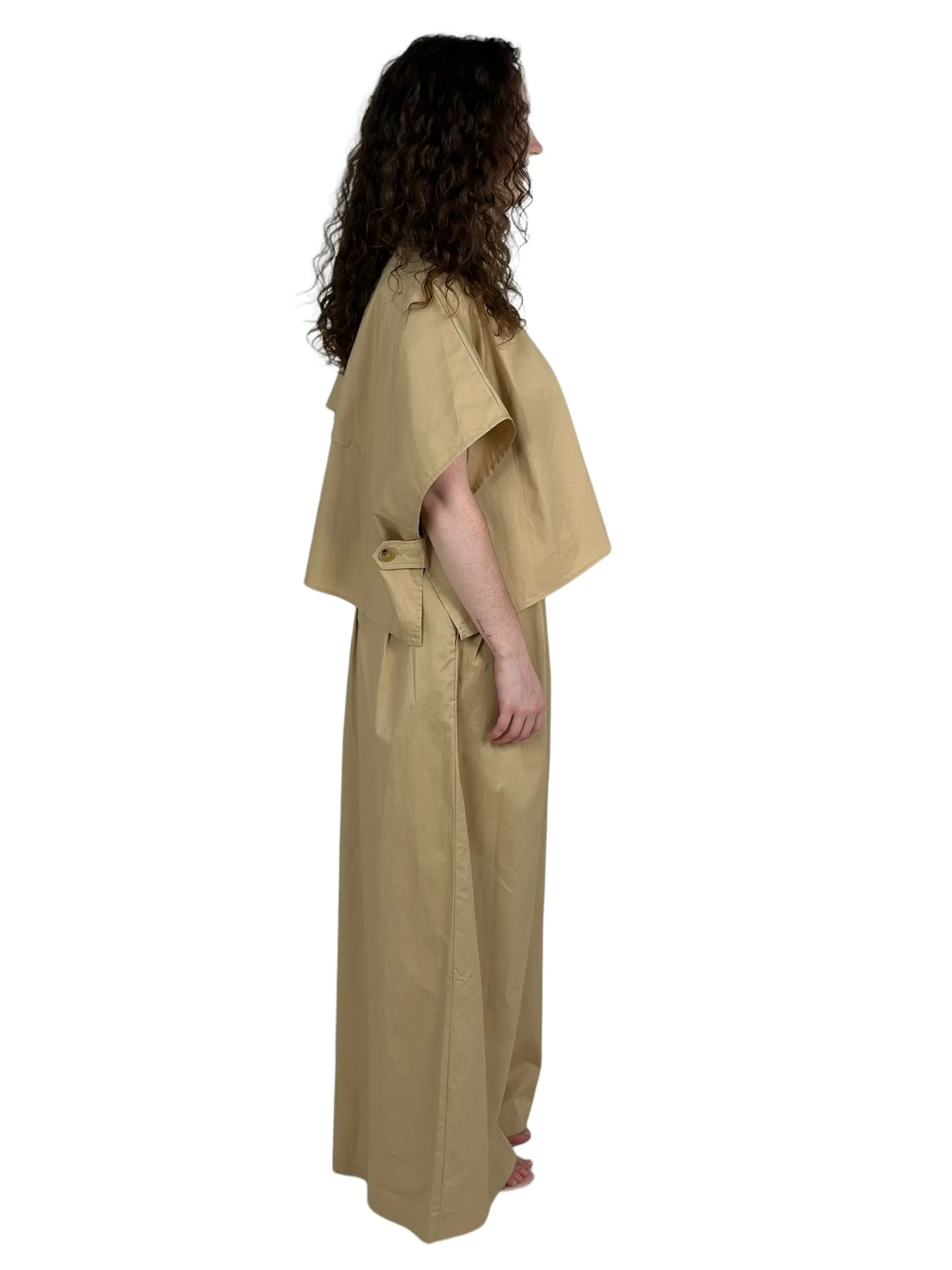 Taupe Woven Pants