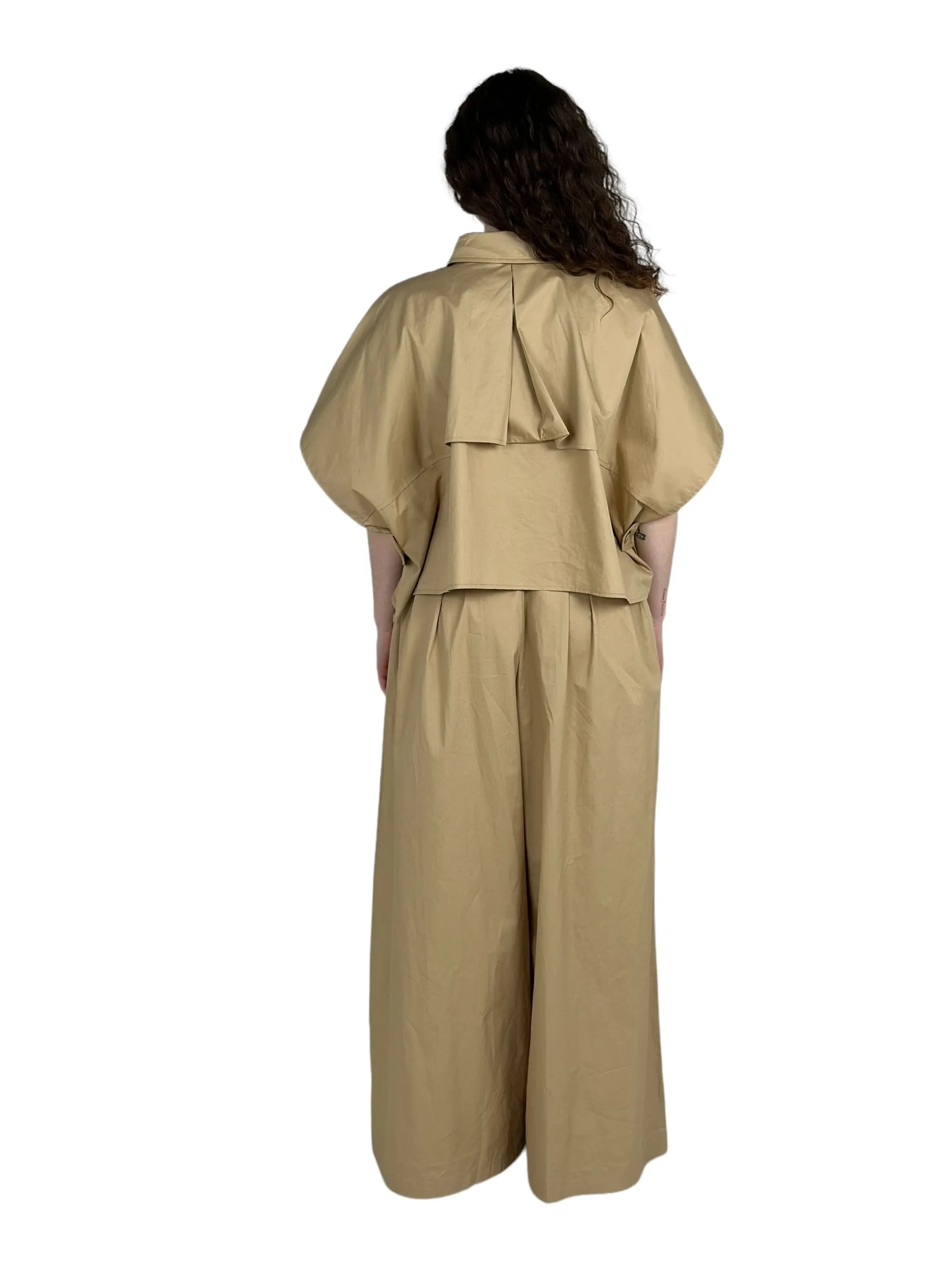 Taupe Woven Pants