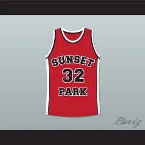 Terrence Howard Spaceman 32 Sunset Park Basketball Jersey