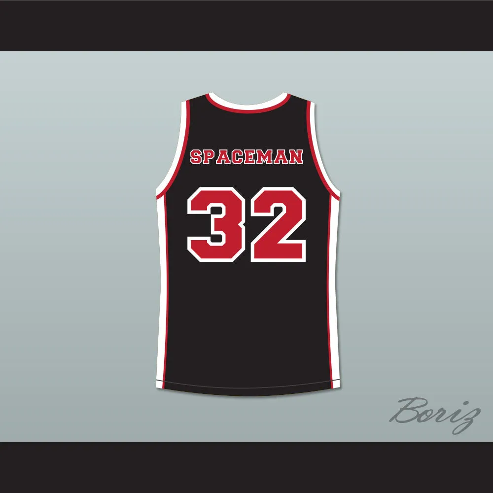 Terrence Howard Spaceman 32 Sunset Park Black Basketball Jersey