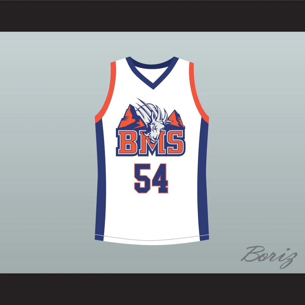 Thad Castle 54 Blue Mountain State Goats Basketball Jersey
