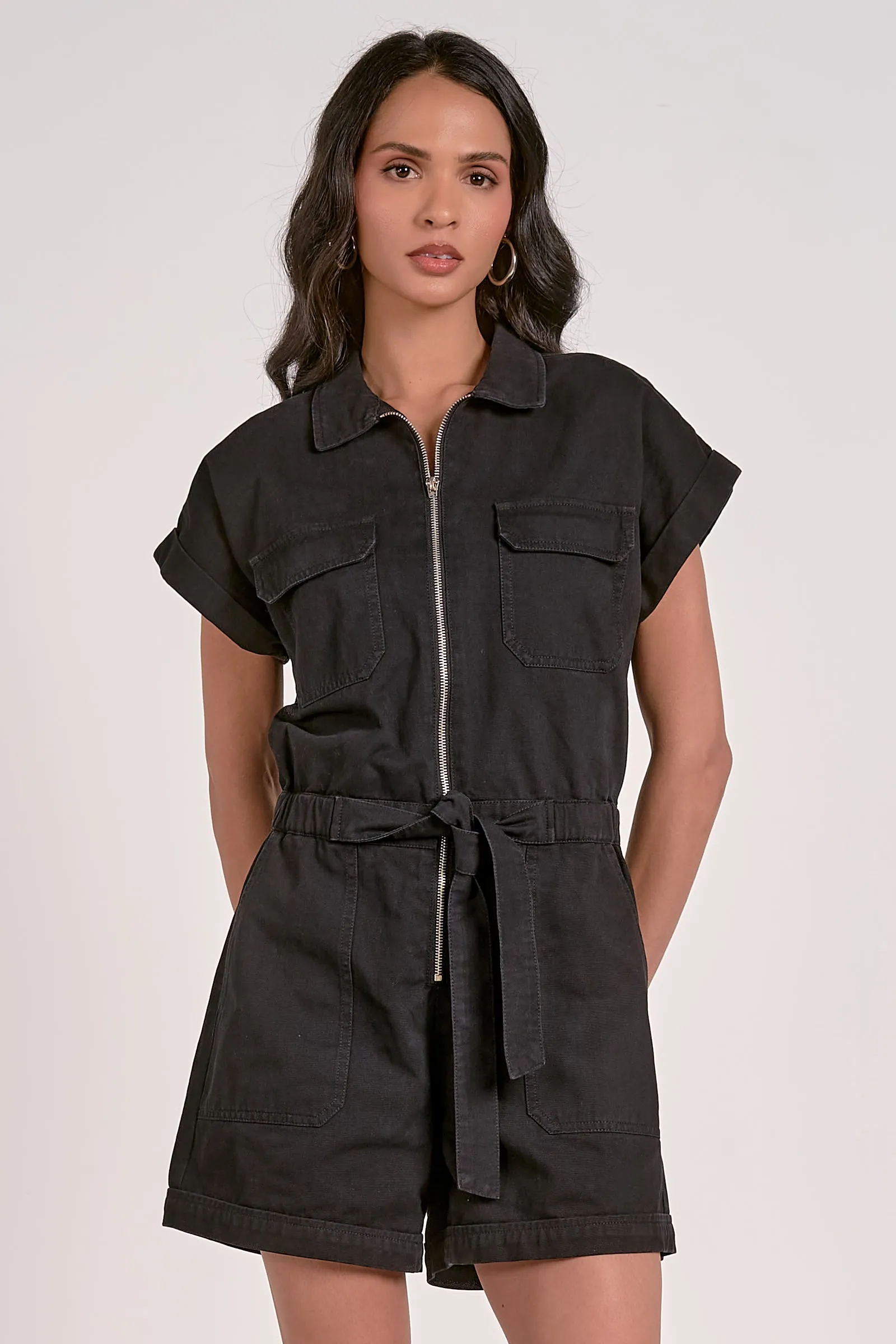 The Amber Utility Romper