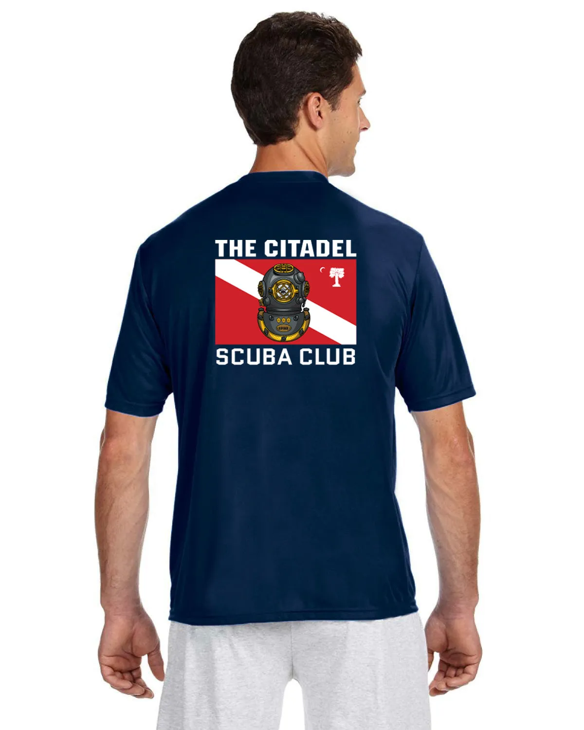 The Citadel, Club Sports - Scuba, Official T-Shirt, Performance T-Shirt