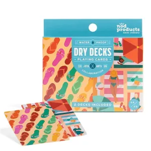 The Dry Decks Waterproof Playing Card SET - Various Styles