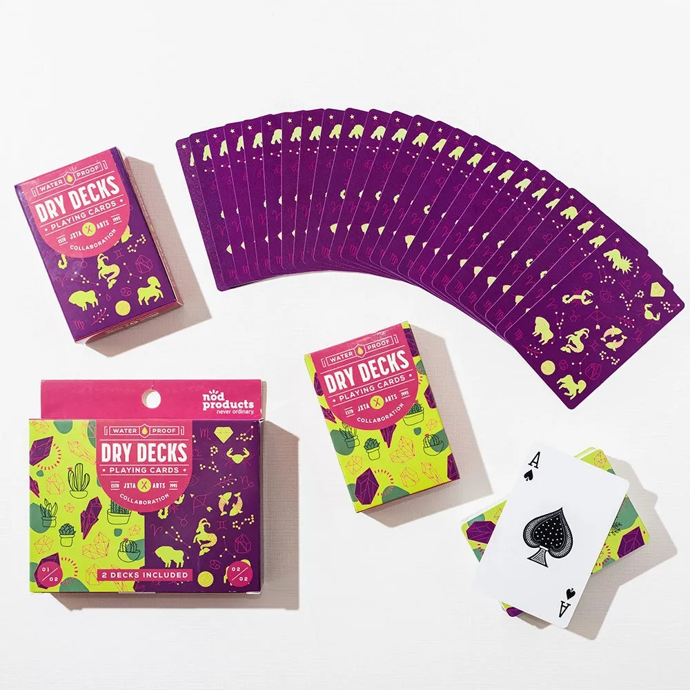 The Dry Decks Waterproof Playing Card SET - Various Styles