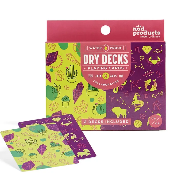 The Dry Decks Waterproof Playing Card SET - Various Styles
