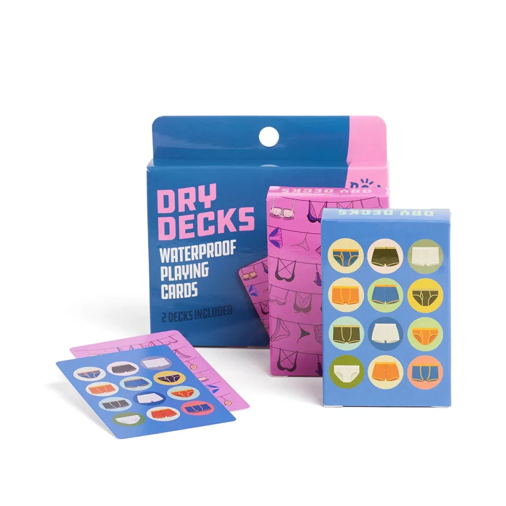The Dry Decks Waterproof Playing Card SET - Various Styles