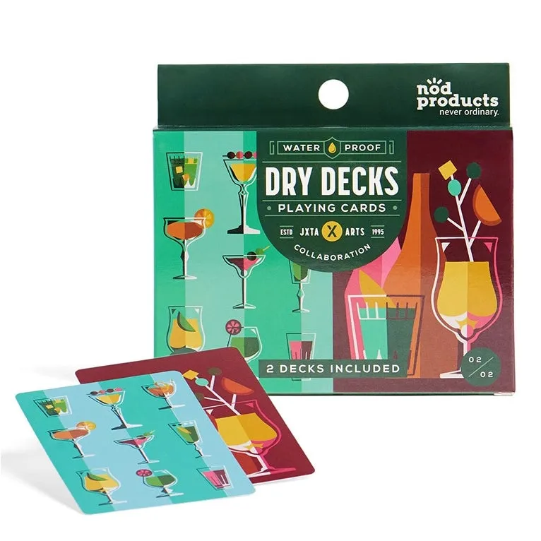 The Dry Decks Waterproof Playing Card SET - Various Styles