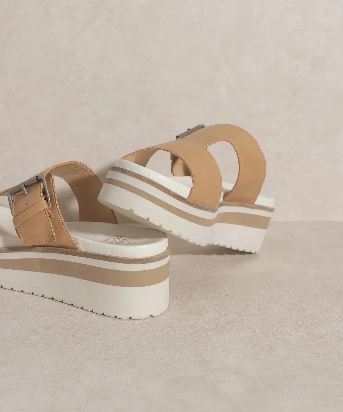 The Ellie Tan | Staple Platform Sandal