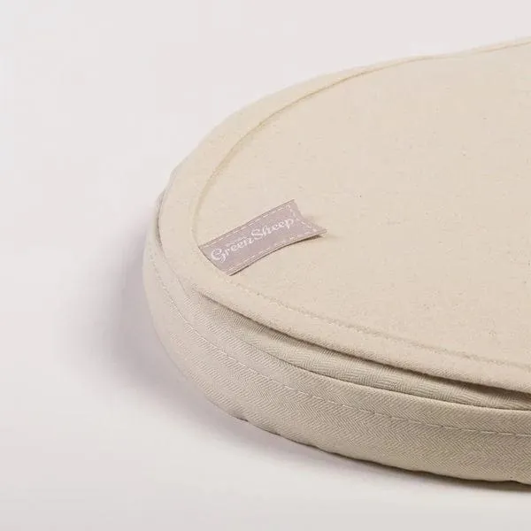 The Little Green Sheep Organic Waterproof Mattress Protector - Snuzpod3