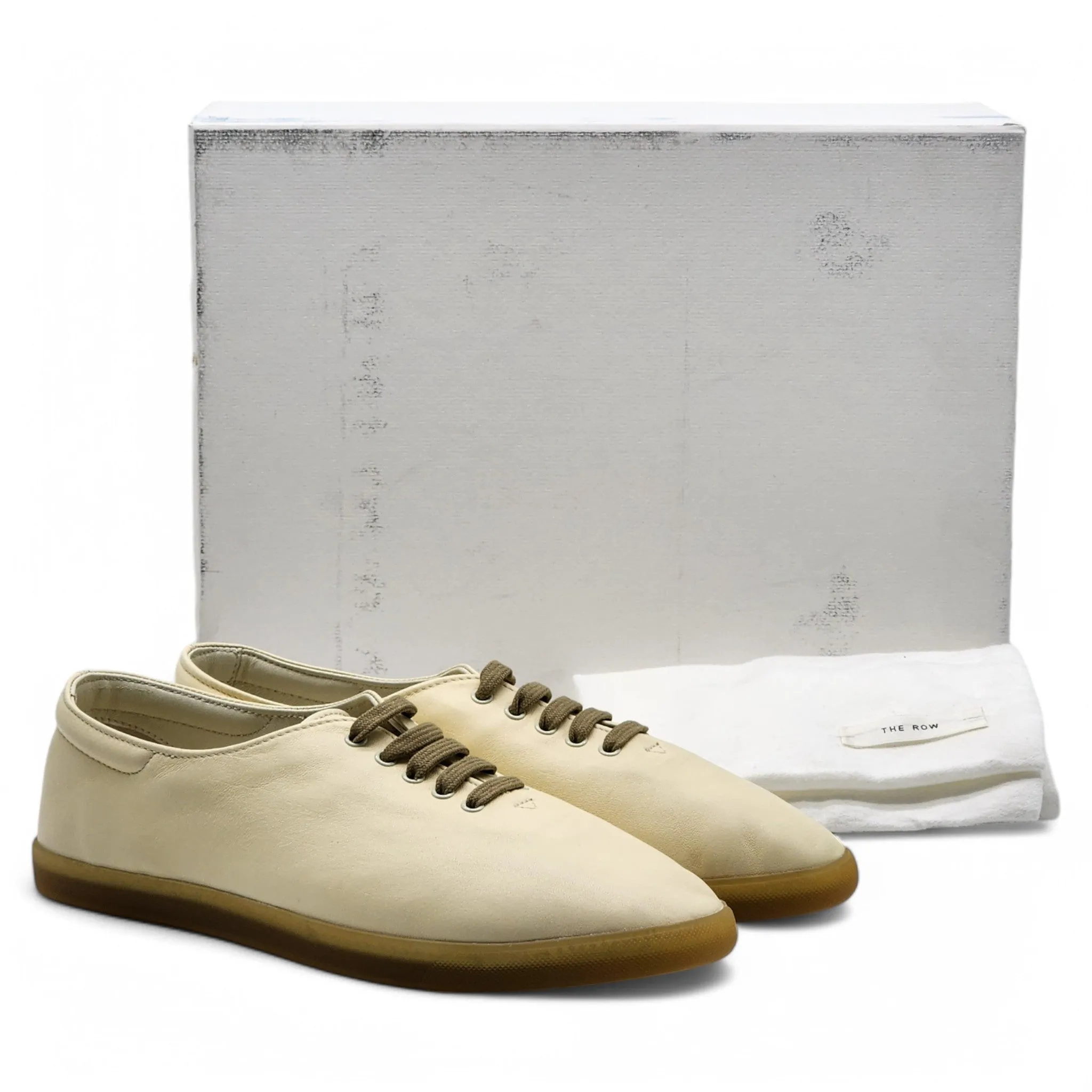 The Row Sam Sneakers - Leather - Beige 37