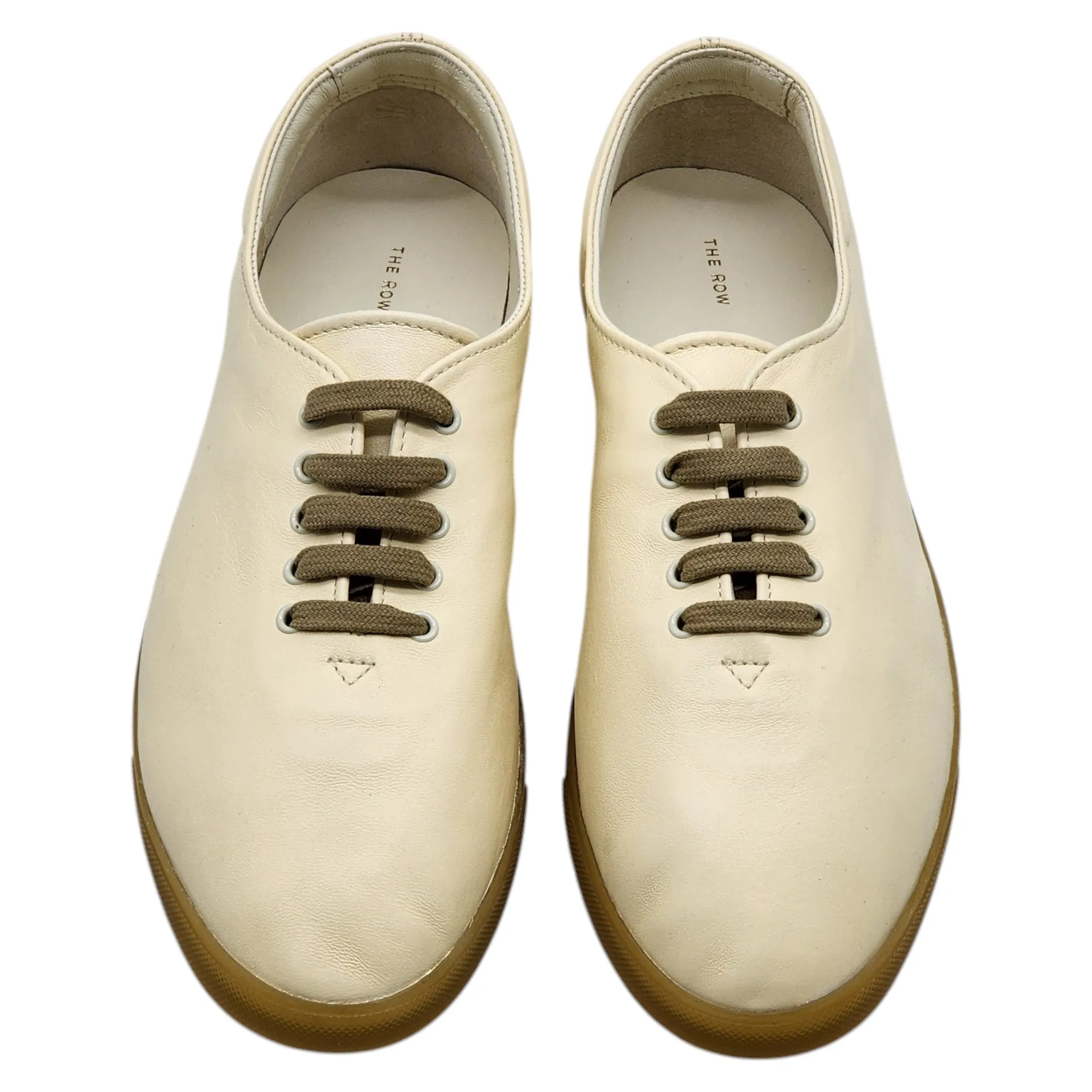 The Row Sam Sneakers - Leather - Beige 37