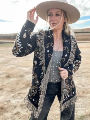 The Stillwater Cardigan - Black