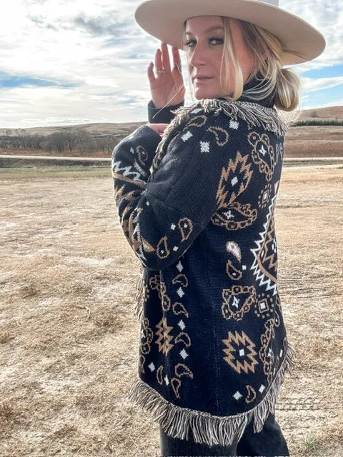 The Stillwater Cardigan - Black