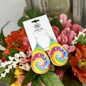 Tie Dye earrings