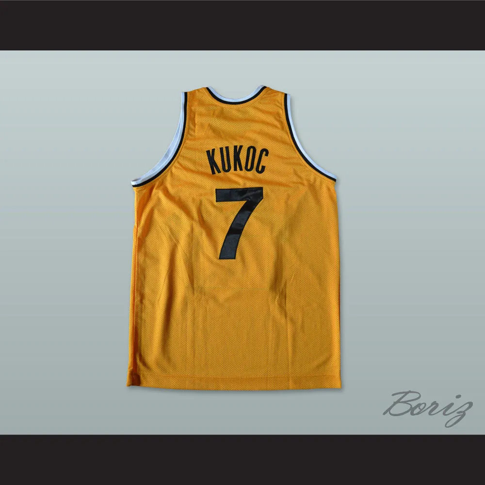 Toni Kukoc 7 Jugoplastika Split Basketball Jersey