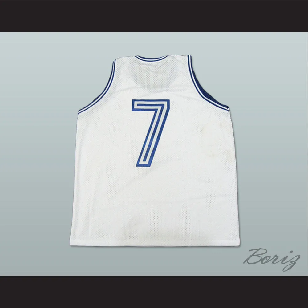 Toni Kukoc 7 Yugoslavia White Basketball Jersey
