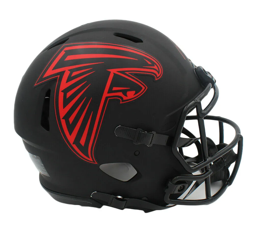 Tony Gonzalez Signed Atlanta Falcons Speed Authentic Eclipse NFL Helmet