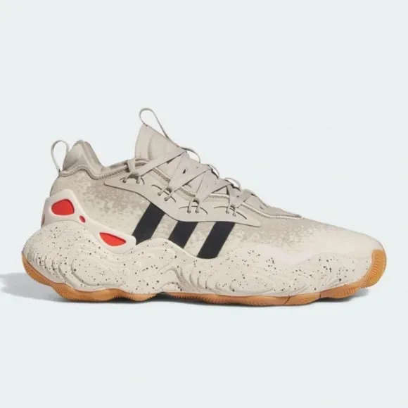 Trae Young 3 J Adidas basketball shoes sneakers size US 4 modern futuristic